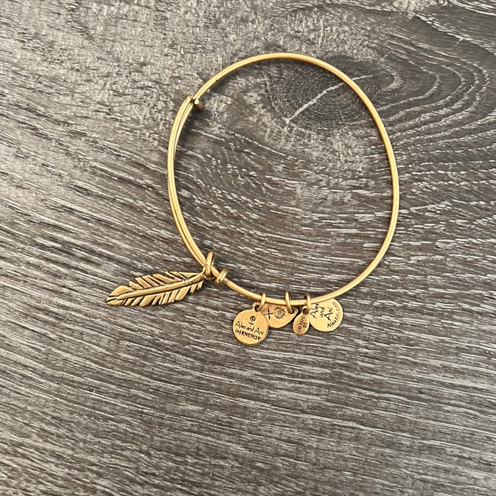 alex and ani feather bracelet